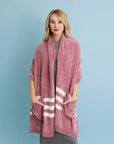 Soft Chenille Pocket Scarf