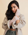 Cable Knit Fingerless Gloves