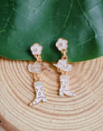 Yee-haw Boot Dangle Earrings