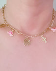 Yeehaw Rodeo Charm Necklace – Western Icons