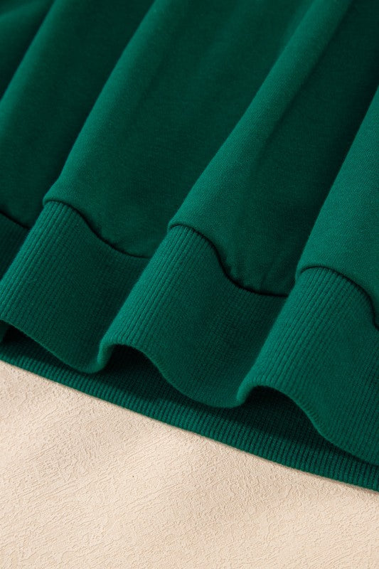 Varsity Stripe Pullover and Mini Skirt Set