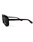 Amber Aviator Sunglasses