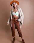 Textured Oversized Cardigan – Cozy Longline Knit