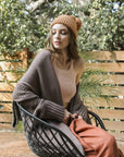 Textured Oversized Cardigan – Cozy Longline Knit