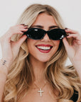 Becky Oval Cat Eye Retro Sunglasses - My Pampered Life Seattle