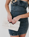 Billie Bow Clutch Crossbody Bag - My Pampered Life Seattle