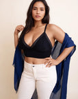 Plus Size Lace Trim Brami