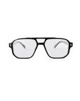 Black Retro Blue Light Glasses