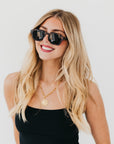 Blocky Square Retro Sunglasses - My Pampered Life Seattle