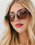 Blocky Square Retro Sunglasses - My Pampered Life Seattle