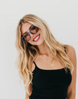 Blocky Square Retro Sunglasses - My Pampered Life Seattle