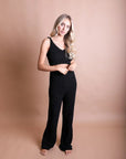 Bouclé Wide Leg Lounge Pants