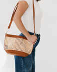 Bryce Woven Bucket Bag - My Pampered Life Seattle