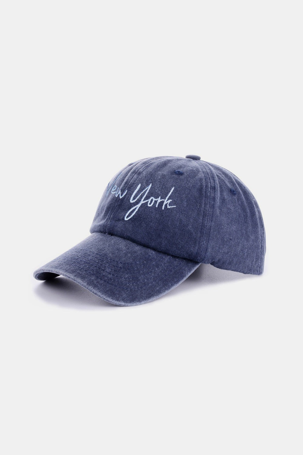 Zenana Washed Embroidered Los Angeles City Baseball Cap