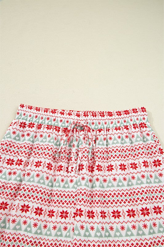 Christmas Shirt and Pants Pajama Set