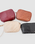 Coco Quilted Camera Crossbody Bag - My Pampered Life Seattle