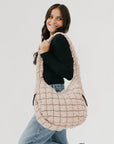 Carmen Quilted Hobo Tote Bag - My Pampered Life Seattle
