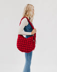 Carmen Quilted Hobo Tote Bag - My Pampered Life Seattle