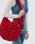 Carmen Quilted Hobo Tote Bag - My Pampered Life Seattle