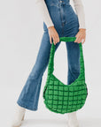 Carmen Quilted Hobo Tote Bag - My Pampered Life Seattle