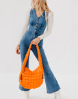 Carmen Quilted Hobo Tote Bag - My Pampered Life Seattle