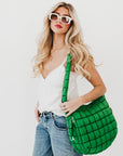 Carmen Quilted Hobo Tote Bag - My Pampered Life Seattle