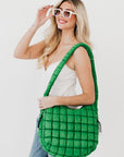 Carmen Quilted Hobo Tote Bag - My Pampered Life Seattle