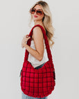 Carmen Quilted Hobo Tote Bag - My Pampered Life Seattle