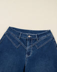 Daria Detail Loose Cuffed Jeans
