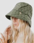 Chiara Quilted Bucket Hat - My Pampered Life Seattle