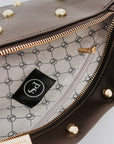 Chic Gold Studded Westlyn Bum Bag