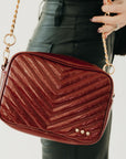 Coco Quilted Camera Crossbody Bag