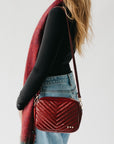 Coco Quilted Camera Crossbody Bag
