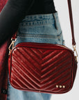 Coco Quilted Camera Crossbody Bag