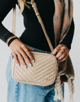 Coco Quilted Camera Crossbody Bag