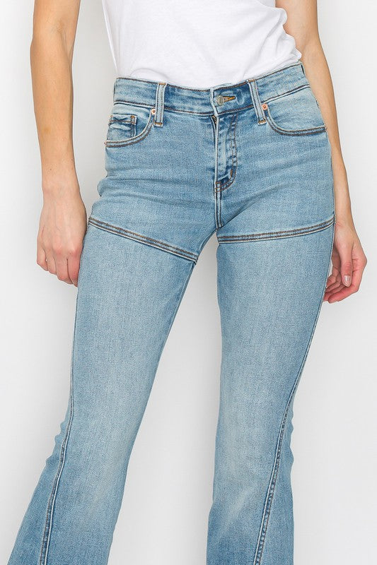 Artemis Vintage |Brianna High Rise Skinny Flare Jeans
