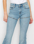 Artemis Vintage |Brianna High Rise Skinny Flare Jeans - My Pampered Life Seattle