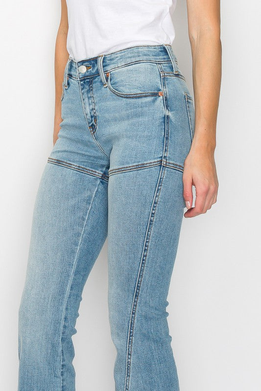 Artemis Vintage |Brianna High Rise Skinny Flare Jeans