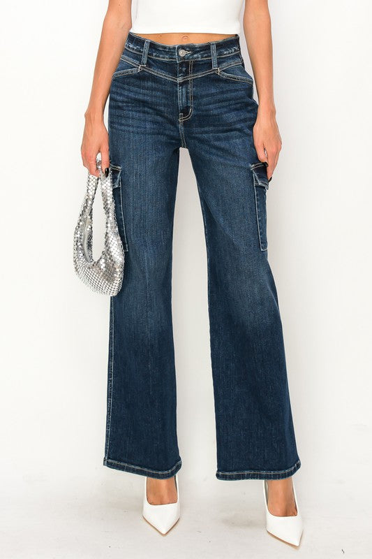 Artemis Vintage |Andrea 90s Wide High Rise Wide Jeans