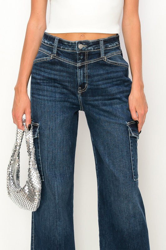 Artemis Vintage |Andrea 90s Wide High Rise Wide Jeans