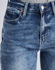 Artemis Vintage | Aubree High Rise Stretch Distressed Mom Jeans - My Pampered Life Seattle