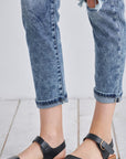 Artemis Vintage | Aubree High Rise Stretch Distressed Mom Jeans - My Pampered Life Seattle