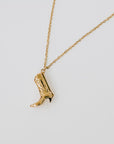 Country Girl Pendant Chain Necklace - WATERPROOF