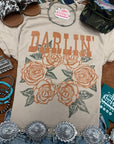 Darlin' Floral Graphic Tee