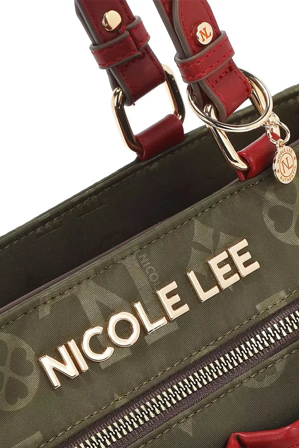 Nicole Lee USA Multi-Compartment Convertible Tote Bag