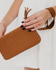 Emma Woven Clutch Wristlet - My Pampered Life Seattle
