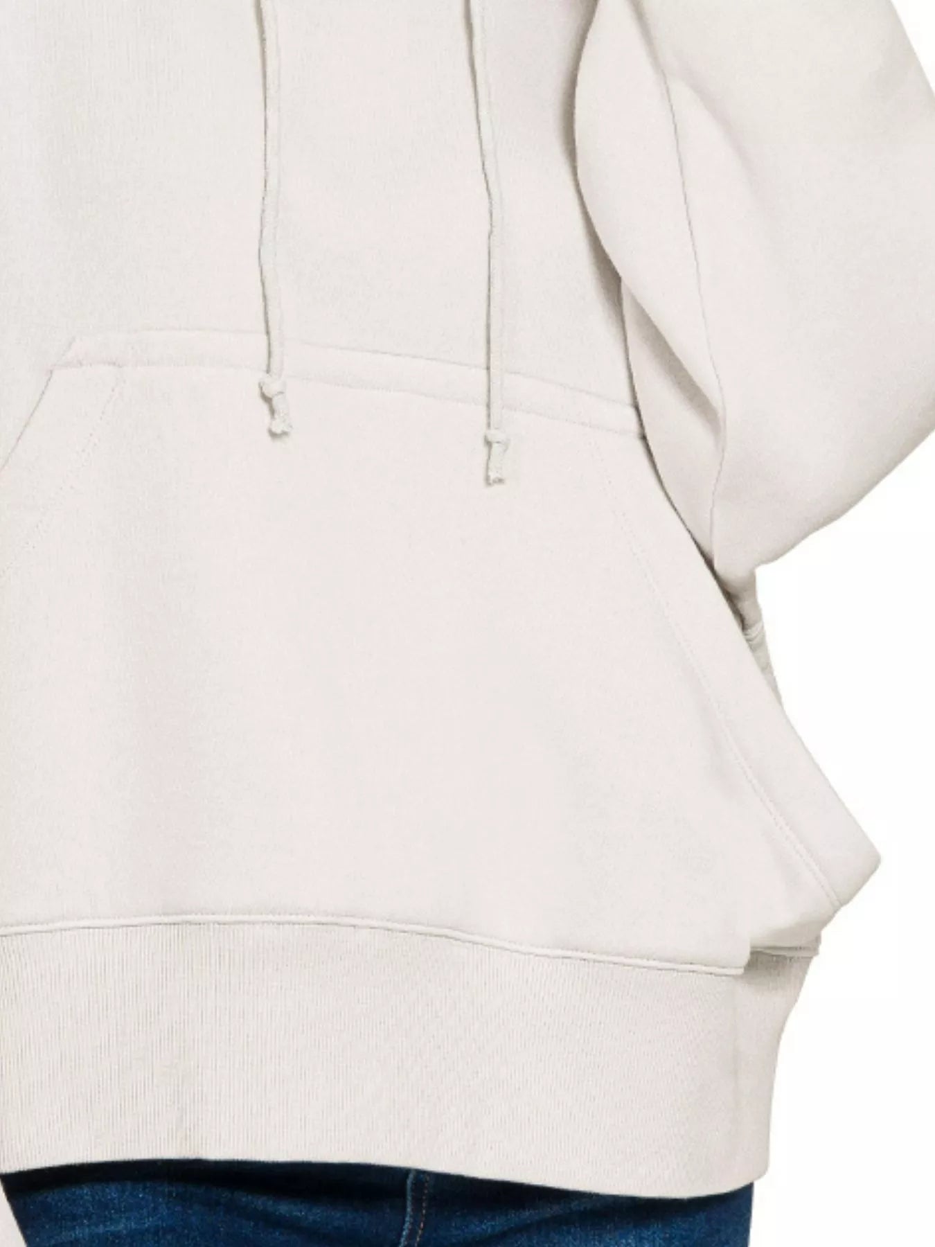 Zenana Hoodie in Bone
