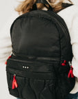 Go-To Organized Puffer Nylon Backpack