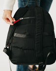 Go-To Organized Puffer Nylon Backpack