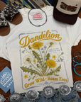 Grow Wild Dandelion Graphic Tee